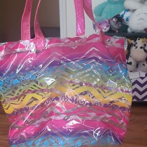 Colorful Chevron Tote Bag